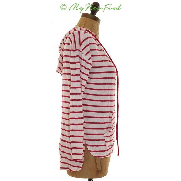 Gibson Converse Chuck Patch Hoodie Sweatshirt Top Size S Pink White EUC B44 - Picture 2 of 3